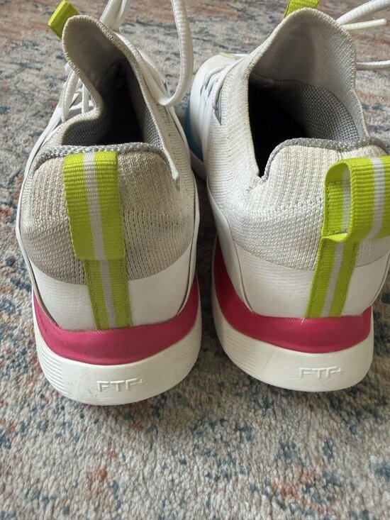FootJoy Shoe HyperFlex Carbon Mens 9.5W White Blue Pink Golf Spiked 51124 main image 9